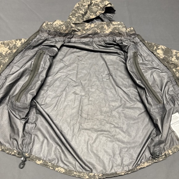 Extreme Cold/Wet Weather Generation III LAYER 6 Jacket Hidden Hood Men's X Small - Picture 9 of 14